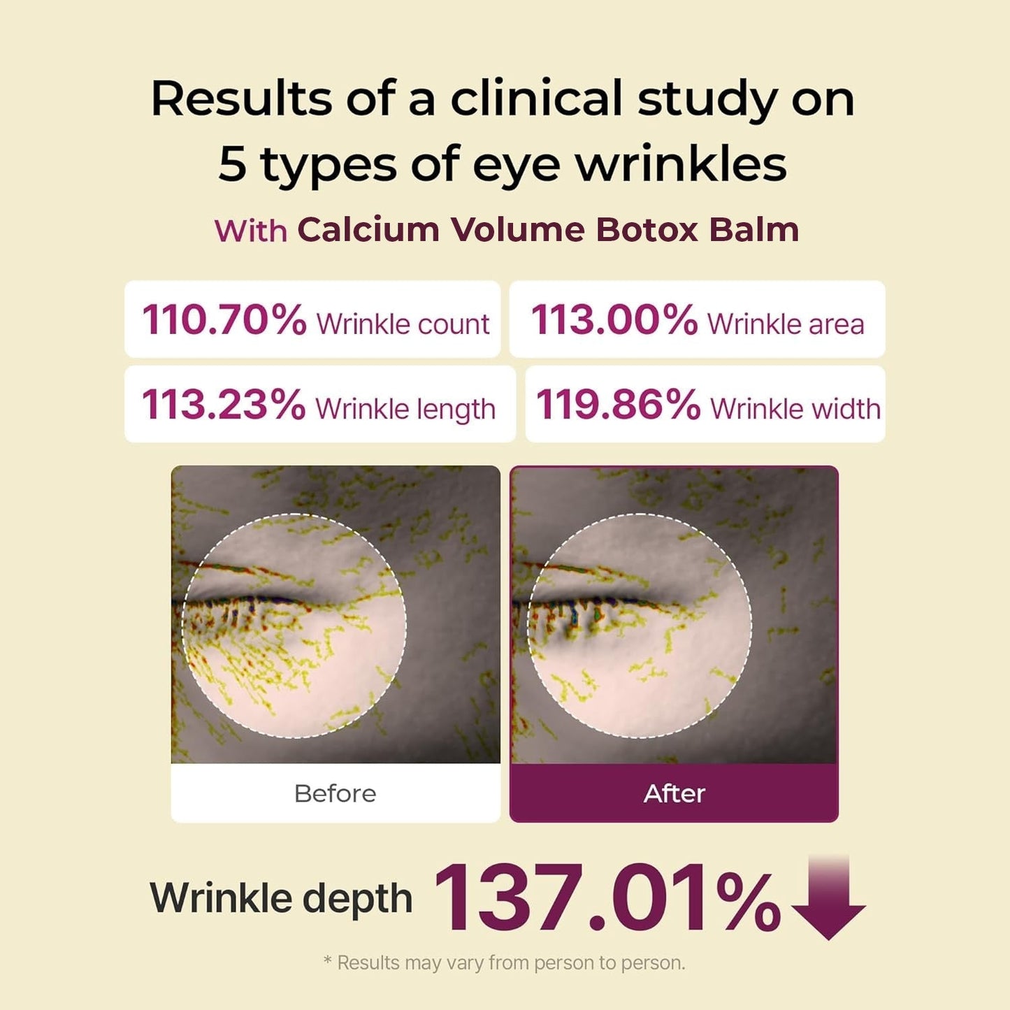 💝 TODAY ONLY — 50% OFF 💝  cicatrizant® Calcium Volume Botox Balm